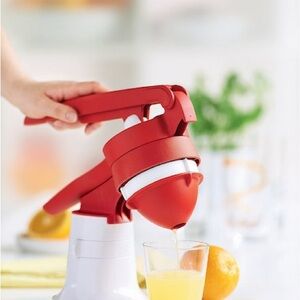 Tupperware Press Master Juicer & Accessory